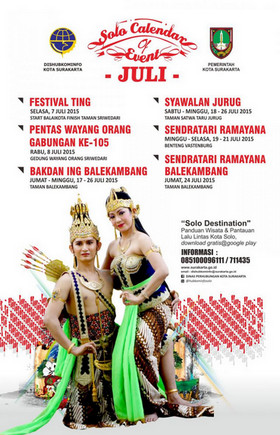 Kalender Event Solo Bulan Juli 2015